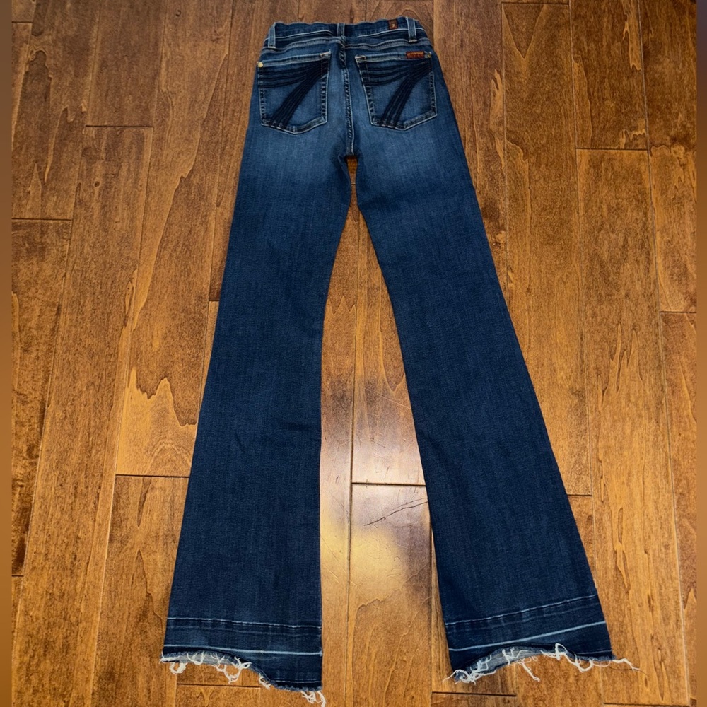 7FAMK dojo dark wash